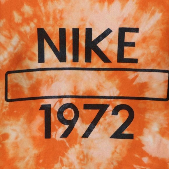 Vintage Nike Box Logo 1972 Acid Wash Shirt Trippy - Picture 4 of 8